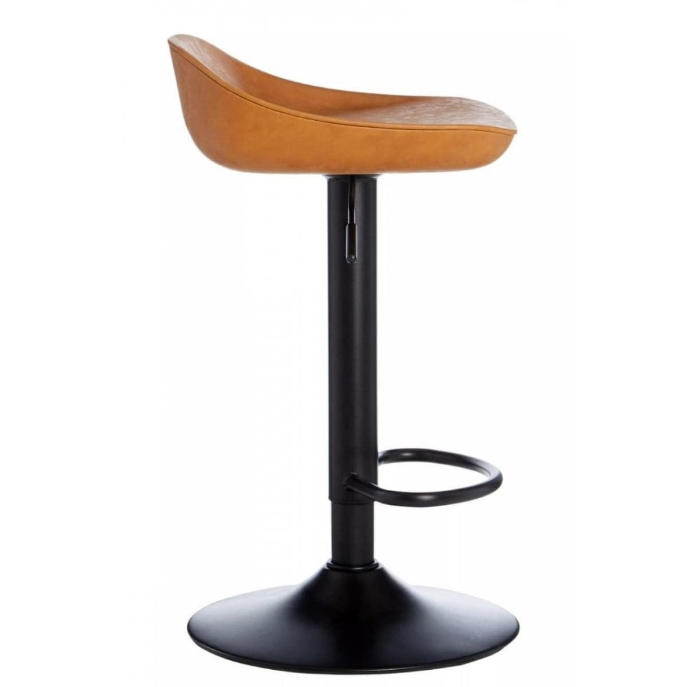 Dalton Set Of Two Camel Bar Stools