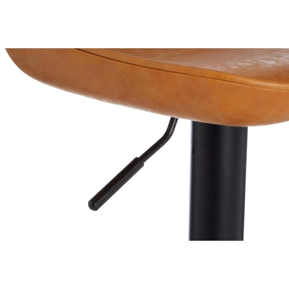 Dalton Set Of Two Camel Bar Stools