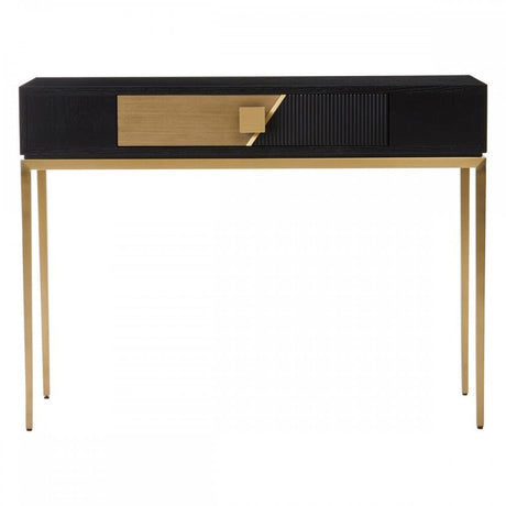 Davon Black And Grey Console Table