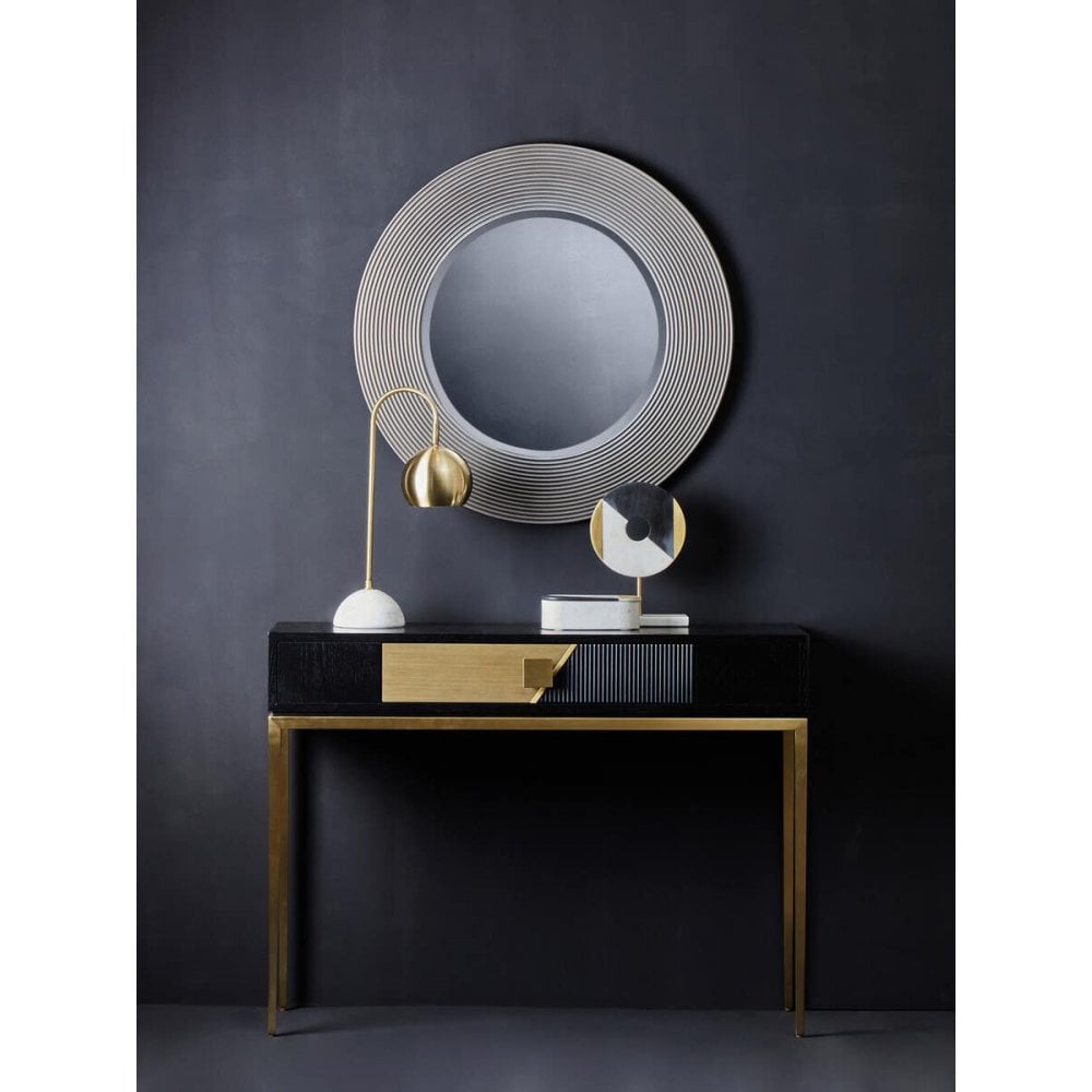 Davon Black And Grey Console Table