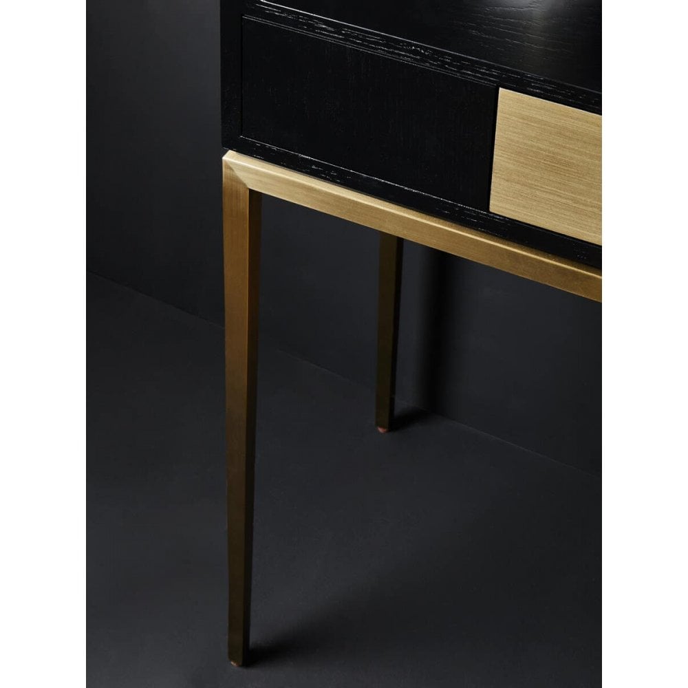 Davon Black And Grey Console Table
