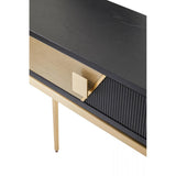 Davon Black And Grey Console Table
