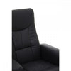 Danbury Black Leather Recliner