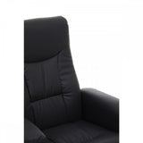 Danbury Black Leather Recliner