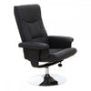 Danbury Black Leather Recliner