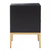Dervia Grey Shagreen Chest