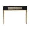 Dervia Grey Shagreen Console Table