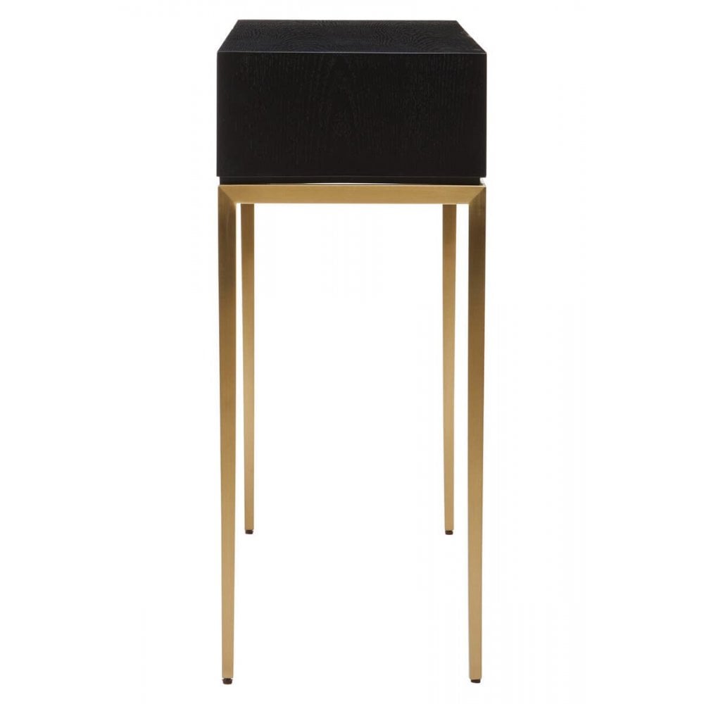 Dervia Grey Shagreen Console Table