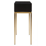 Dervia Grey Shagreen Console Table