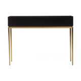 Dervia Grey Shagreen Console Table