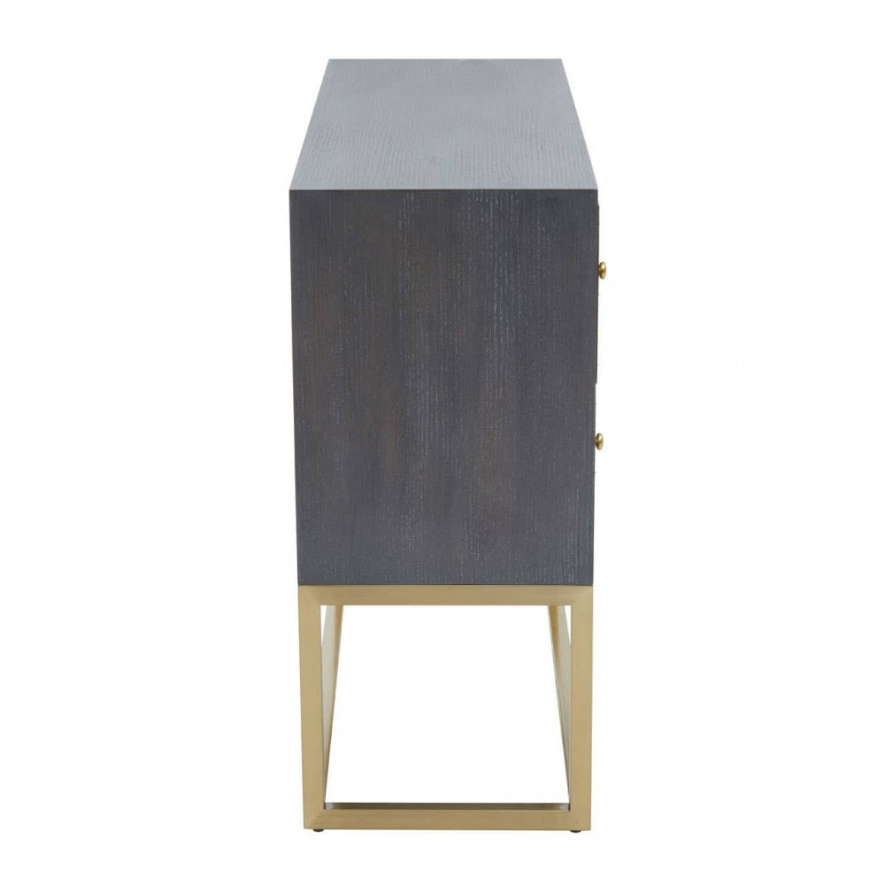 Deskin Four Drawer Console Table