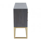 Deskin Four Drawer Console Table