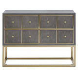 Deskin Four Drawer Console Table
