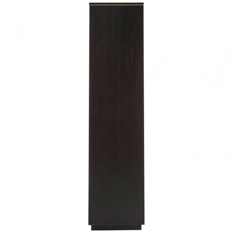 Diamondi Oak Veneer Shelf Unit