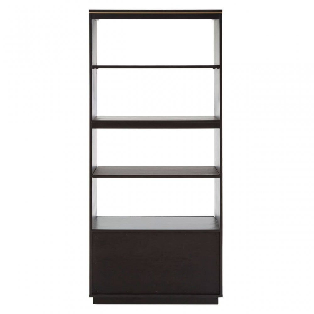Diamondi Oak Veneer Shelf Unit