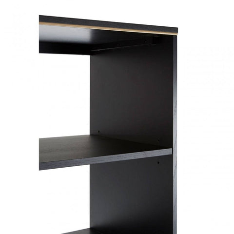 Diamondi Oak Veneer Shelf Unit