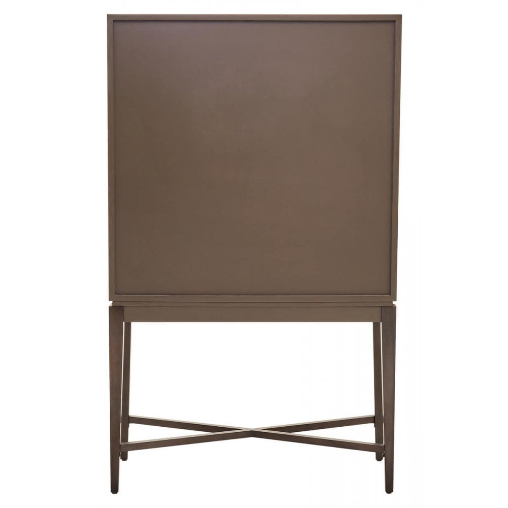 Delmar Antique Grey Cabinet