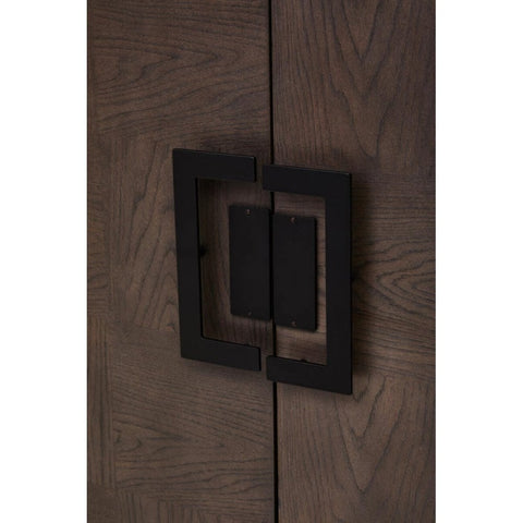 Delmar Antique Grey Cabinet