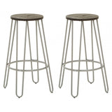 Diston Elm Three Piece Bar Set