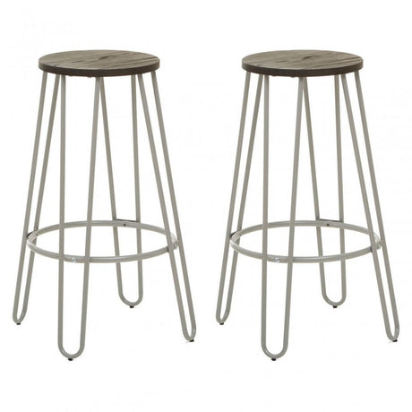 Diston Elm Three Piece Bar Set