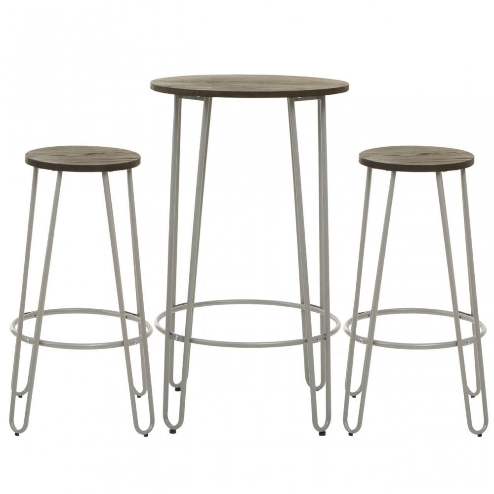 Diston Elm Three Piece Bar Set