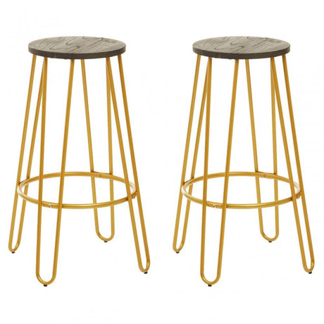 Diston Gold Three Piece Bar Set