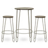 Diston Silver Three Piece Bar Set