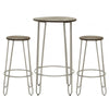 Diston Silver Three Piece Bar Set
