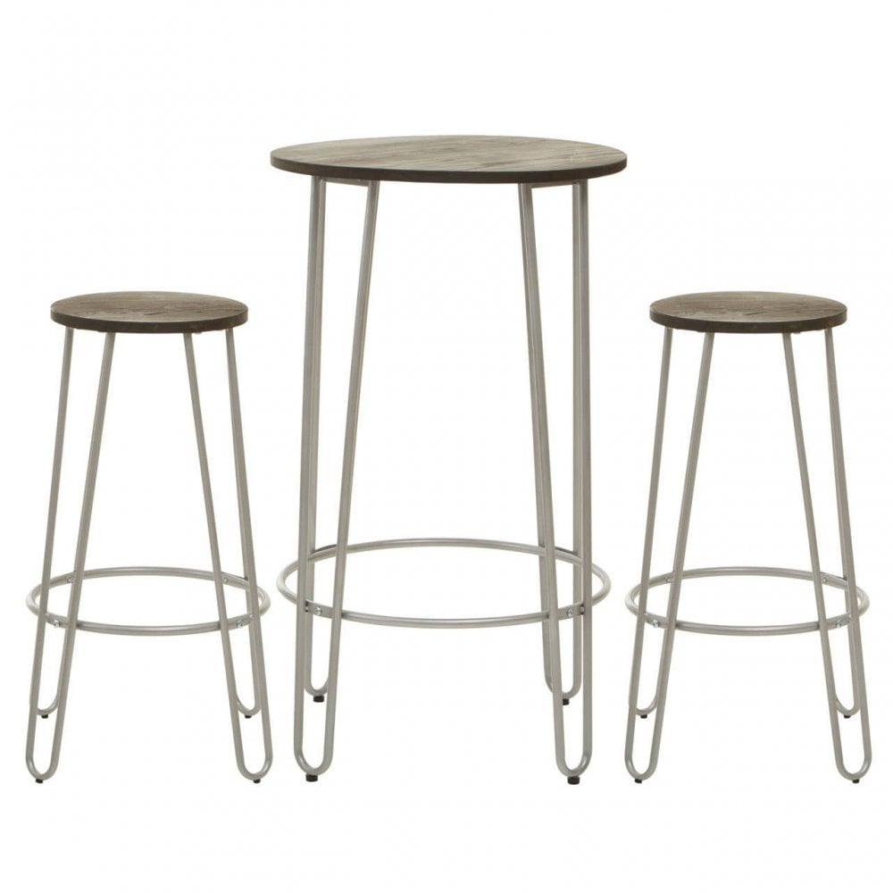 Diston Silver Three Piece Bar Set