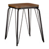 Diston Black Elm Stool