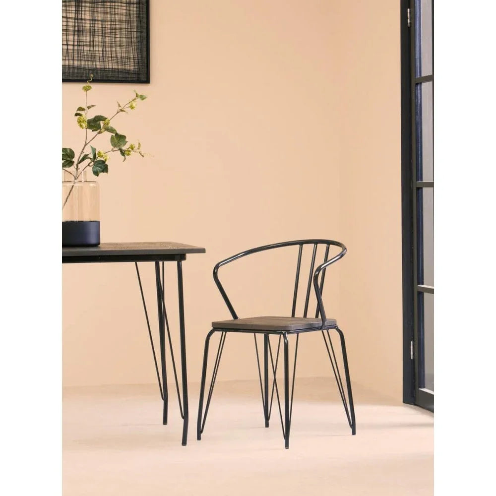 Diston Black Elm Table