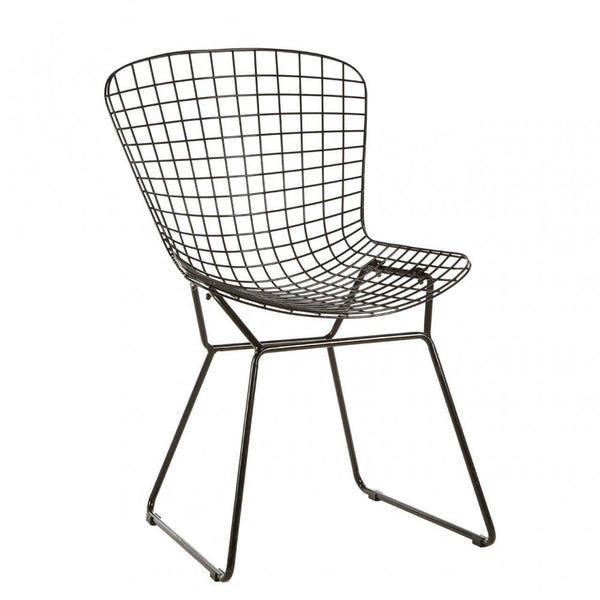 Diston Black Wire Chair