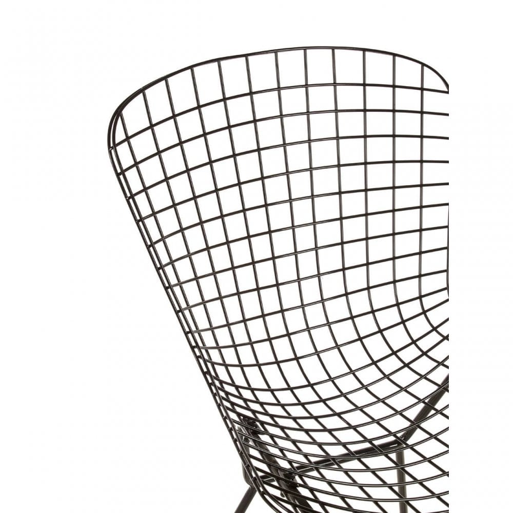 Diston Black Wire Chair