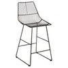 Diston Black Tapered Wire Chair