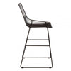 Diston Black Tapered Wire Chair