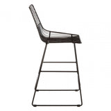 Diston Black Tapered Wire Chair