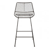 Diston Black Tapered Wire Chair