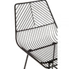 Diston Black Tapered Wire Chair