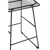 Diston Black Tapered Wire Chair