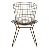 Diston Bronze Grid Frame Chair