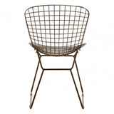 Diston Bronze Grid Frame Chair