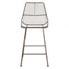 Diston Bronze Tapered Bar Chair