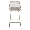 Diston Bronze Tapered Bar Chair