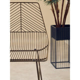 Diston Bronze Tapered Bar Chair