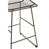 Diston Bronze Tapered Bar Chair