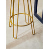 Diston Gold Metal Bar Stool