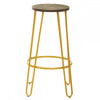 Diston Gold Metal Bar Stool