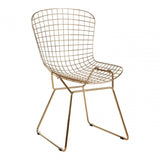 Diston Gold Grid Frame Chair