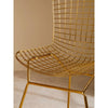 Diston Gold Grid Frame Chair