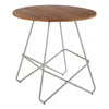 Diston Grey Elm Round Table